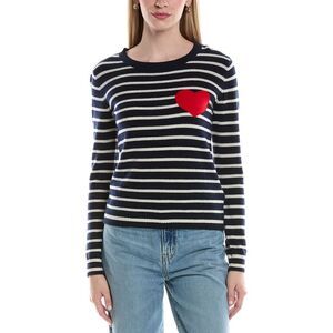 Maison Heritage Womens  Ariane Cashmere Sweater, Blue